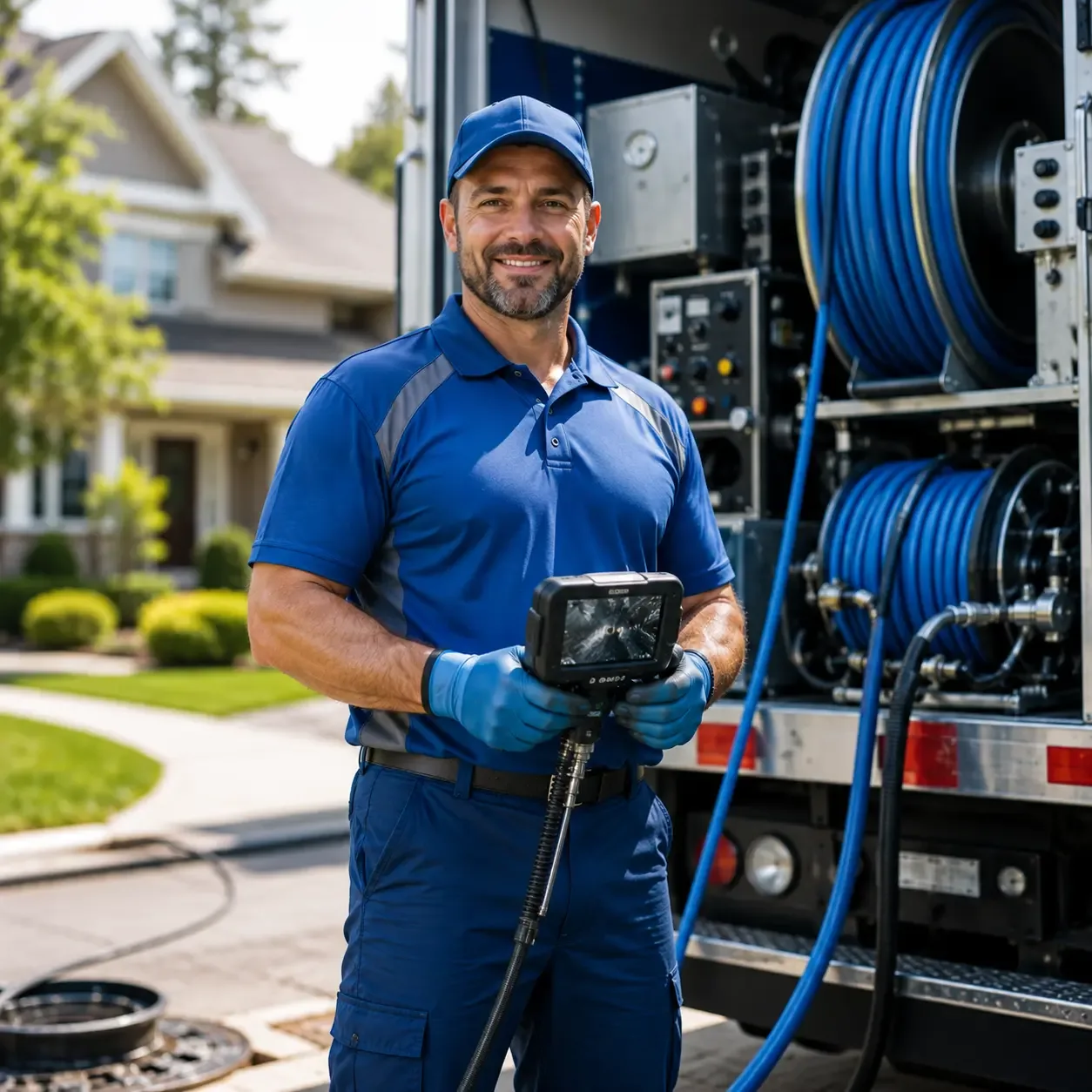 Local outdoor drain cleaning specialists in Lockridge, IA